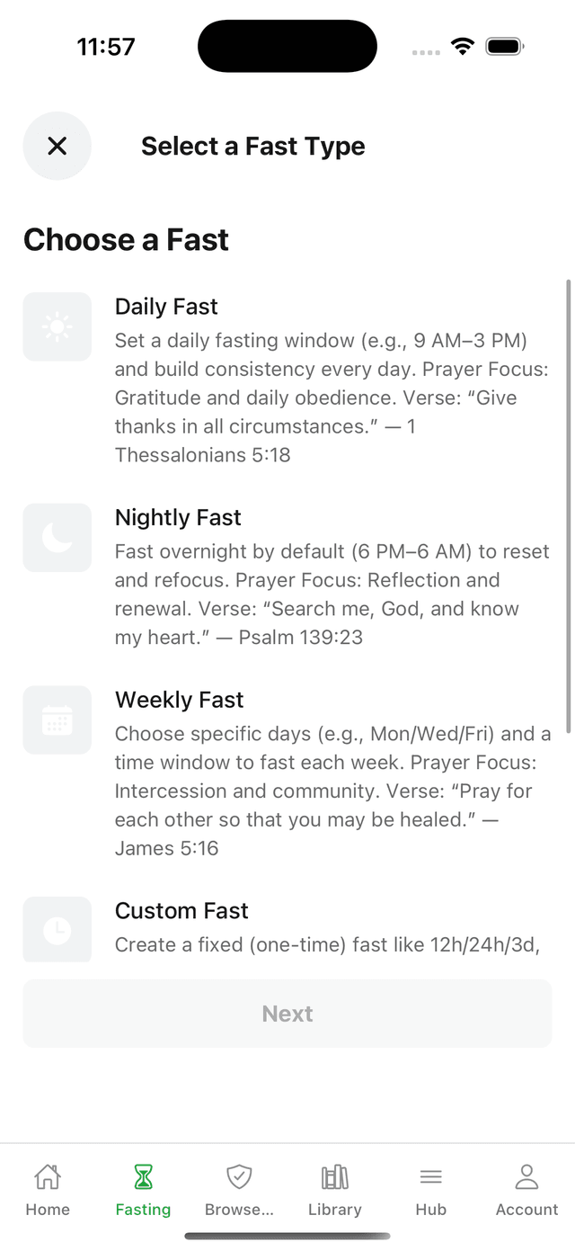 Faith-Centered Community & Prayer Groups